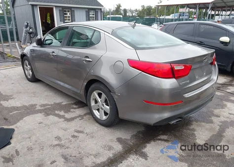 2015 Kia Optima Lx z USA, uszkodzony, nr VIN 5XXGM4A7XFG494669